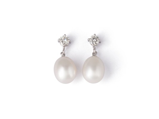 Bild BRILLANT PERL- OHR HÄNGER