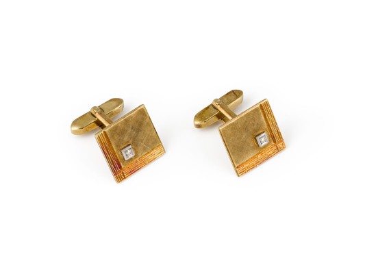 Picture ECKIGE MANSCHETTEN KNÖPFE