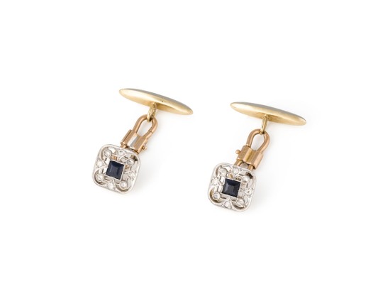 Picture ART DÈCO MANSCHETTEN KNÖPFE