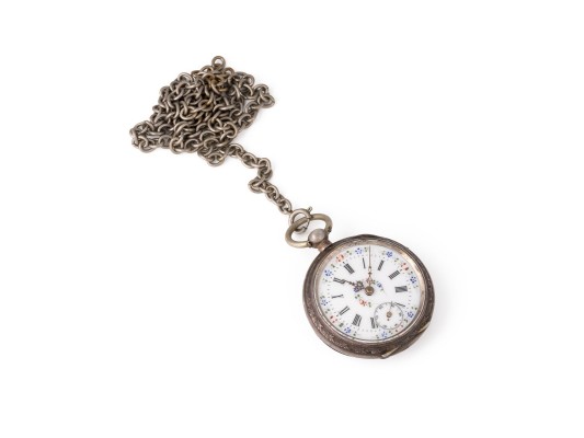 Auction 153<br>FLORALE TASCHENUHR