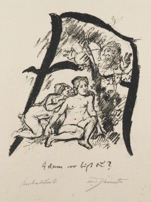 Picture INITIALE A - 'ADAM WO BIST DU?' (1917)