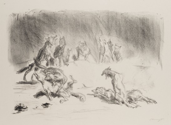 Picture 'HEULENDE HYÄNEN' (1917)