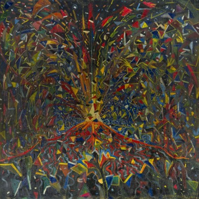 Picture EXPRESSIVER VULKANAUSBRUCH (1920)