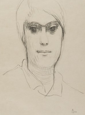 Bild 'MÄDCHENKOPF (TRUDE JALOWETZ)' (1932)