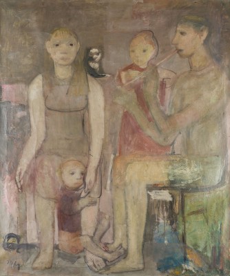 Picture 'PAAR MIT ZWEI KINDERN'