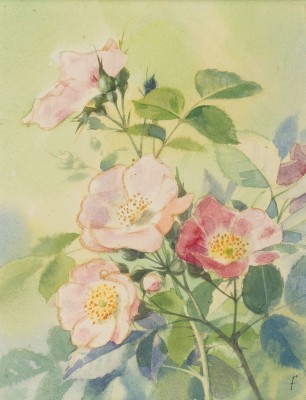 Auktion 154<br>KONVOLUT MIT 3 AQUARELLEN