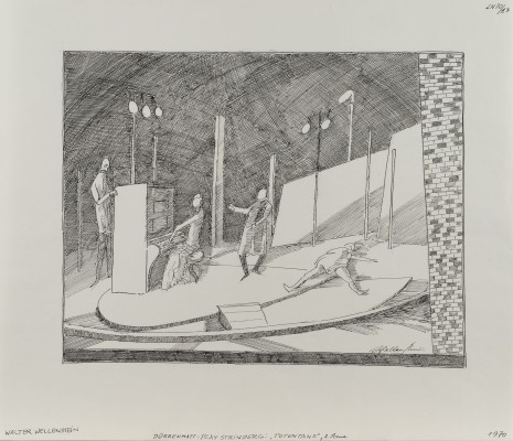 Auction 154<br>KONVOLUT VON 7 FEDERZEICHNUNGEN (1962 - 1970)