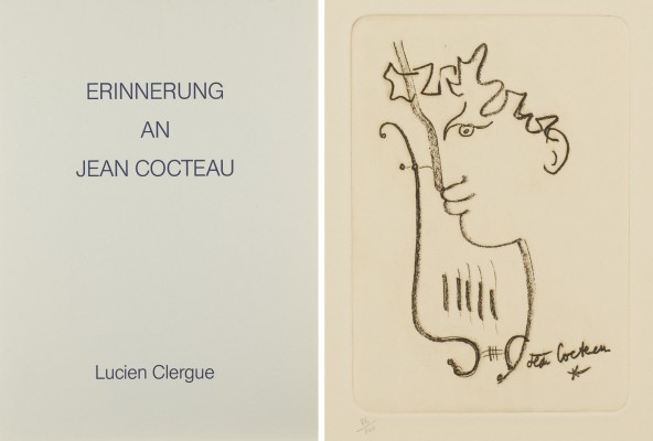 Auction 154<br>MAPPENWERK 'ERINNERUNG AN JEAN COCTEAU' (1982)