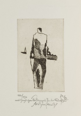 Auction 154<br>KONVOLUT VON 1 ZEICHNUNG UND 15 KLEINEN GRAFIKEN