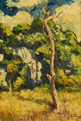 Auction 154<br>LANDSCHAFT MIT BAUM (1964)