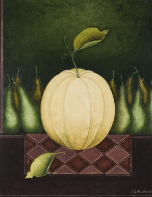 Picture STILLLEBEN MIT MELONE UND BIRNEN (1979)