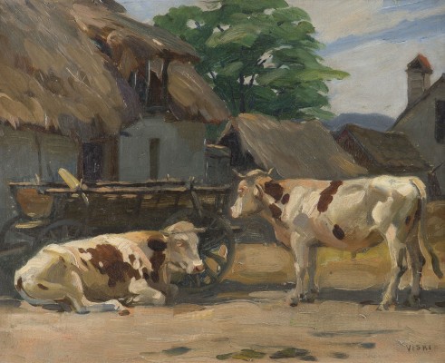 Auction 154<br>BAUERNHOF MIT KÜHEN