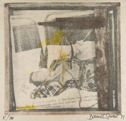 Picture SERIGRAFIE AUS: 'MORDUNTERSUCHUNGEN' (1971/1972)