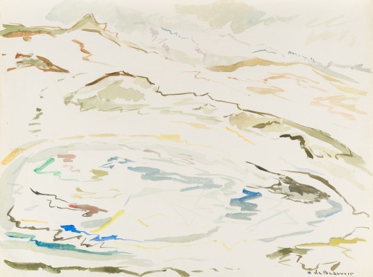 Bild BERGLANDSCHAFT MIT SEE