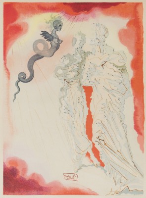 Auktion 154<br>KONVOLUT VON 6 FARBXYLOGRAPHIEN AUS 'DIE GÖTTLICHE KOMÖDIE' (1960)