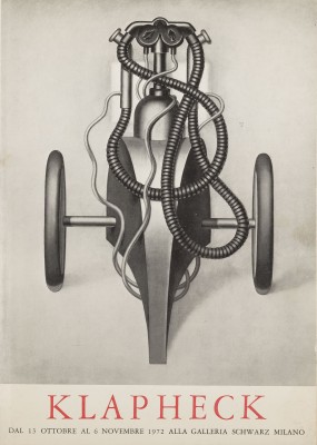 Auction 154<br>SIGNIERTER AUSSTELLUNGSKATALOG MIT ZEICHNUNG, MAILAND (1972)