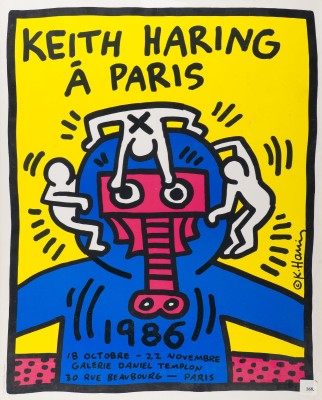 Bild 'KEITH HARING A PARIS' (1986)