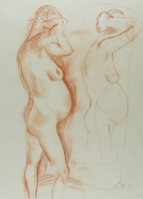 Auktion 154<br>'SCHWANGERE FRAU' (1930)