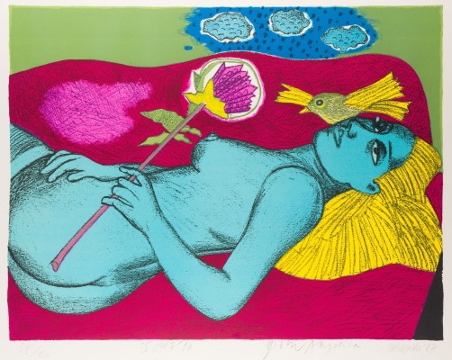 Bild 'FEMME AVEC FLEUR' (1987)