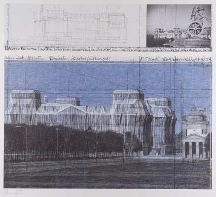 Bild 'WRAPPED REICHSTAG'