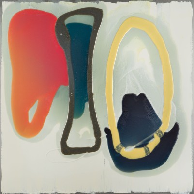 Bild OHNE TITEL (SPACE PAINTING ON STEEL) (2005)