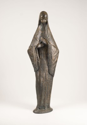 Picture GROSSE BRONZEFIGUR MADONNNA (1983)