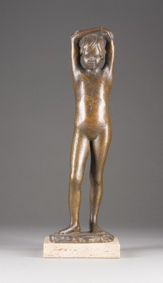 Bild STEHENDER MÄDCHENAKT