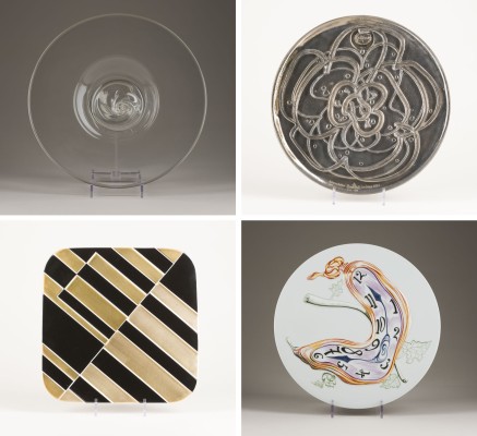 Auktion 154<br>VIER JAHRESTELLER (OTTO PIENE/GÜNTER FRUHTRUNK/GÜNTHER UECKER/SALVADOR DALI) (1974-1976)