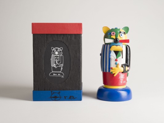 Bild KATZE ALS NUSSKNACKER