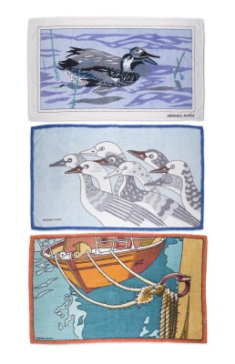 Auction 154<br>DREI HERMÈS BADETÜCHER