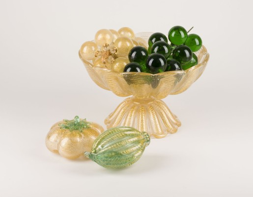 Auction 154<br>TAZZA 'CORDONATO ORO' FRÜCHTE UND TRAUBEN