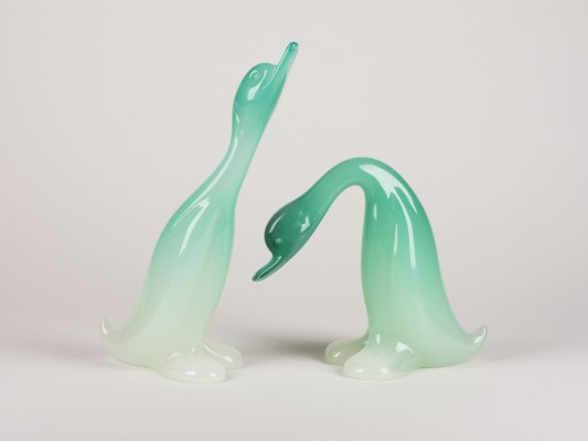 Auktion 154<br>PAAR 'ALABASTRO' ENTEN