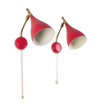 Auction 154<br>PAAR WANDLEUCHTEN MODELL '8806'