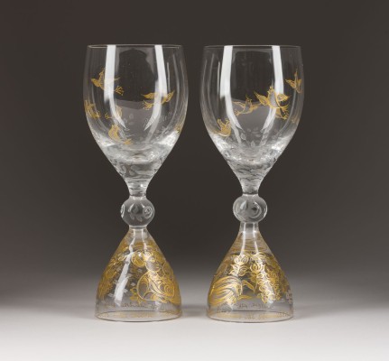 Picture PAAR WEISSWEINGLÄSER 'ZAUBERFLÖTE'