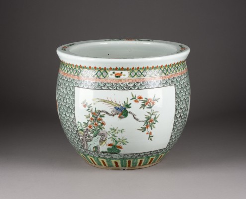 Picture EIN GROßER WUCAI-JARDINIÈRE AUS PORZELLAN