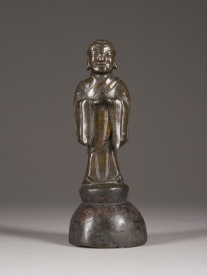 Auction 152<br>EINE FIGUR DES KASHYAPA AUS BRONZE