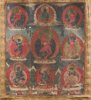 Auktion 152<br>EIN THANGKA MIT DER DARSTELLUNG VON VAJRAVARAHI