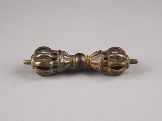 Bild EIN VAJRA AUS TEILVERGOLDETER BRONZE