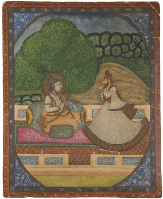 Bild EINE MOGUL-MINIATURMALEREI