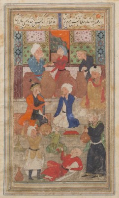 Bild EINE MINIATURMALEREI