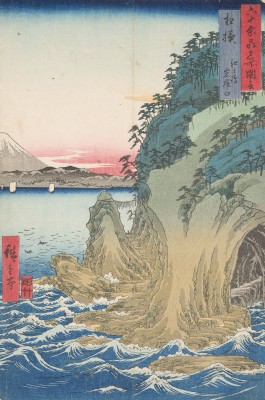 Bild SAGAMI-PROVINZ: ENOSHIMA, DER EINGANG ZU DEN HÖHLEN