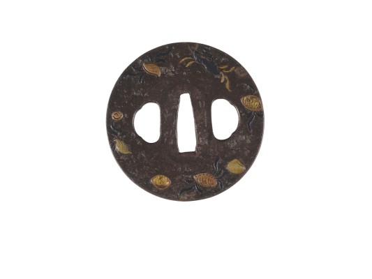 Auktion 152<br>EIN TSUBA DER SCHULE SHOAMI