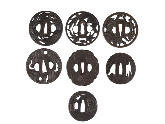 Picture SIEBEN SUKASHI-TSUBA AUS EISEN