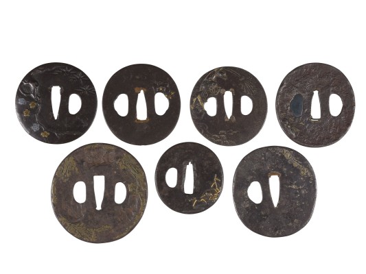 Picture SIEBEN EINGELEGTE TSUBA