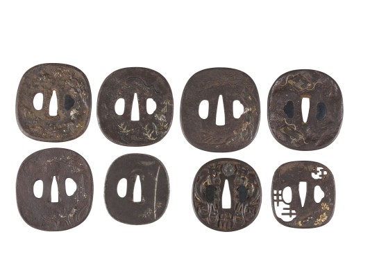 Bild ACHT KAKUMARUGATA TSUBA AUS EISEN