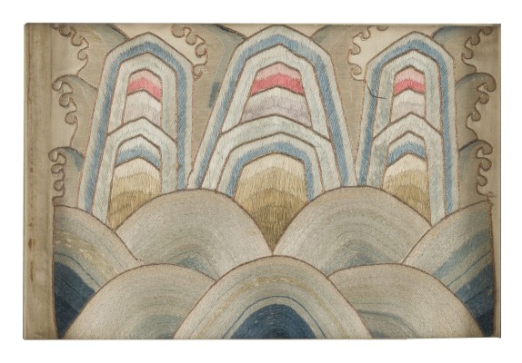 Picture EINE GERAHMTE STICKEREI