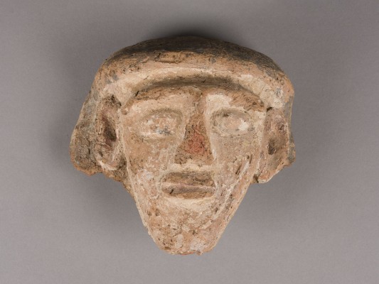 Bild KOPF EINER MUMIENMASKE / SARGFIGUR