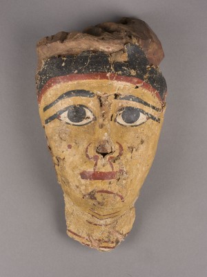 Bild SARKOPHAG TOTENMASKE