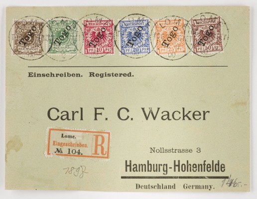 Auktion 155<br>DEUTSCHE KOLONIEN