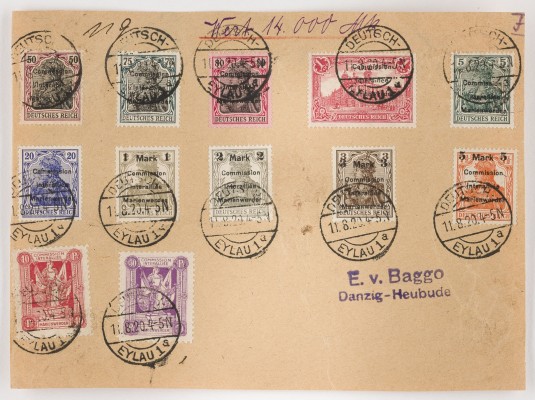 Auktion 155<br>DEUTSCHE ABSTIMMUNGSGEBIETE